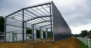 Image of steel constructed building by Talmac Construction