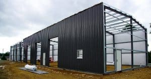 Image of steel constructed building by Talmac Construction